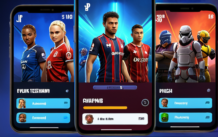 **
Prompt: "FC Mobile PvP team selection screen, showcasing a balanced squad with players in different positions, vibrant colors, dynamic composition, focus on team chemistry."
**